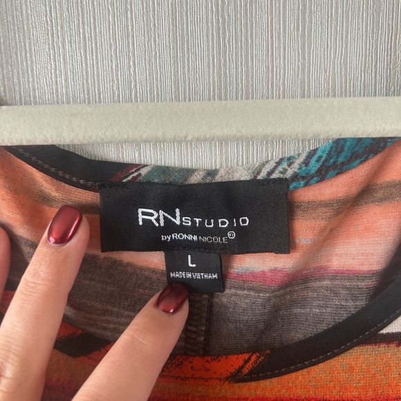 RN Studio printed dress - Picture 3 of 7